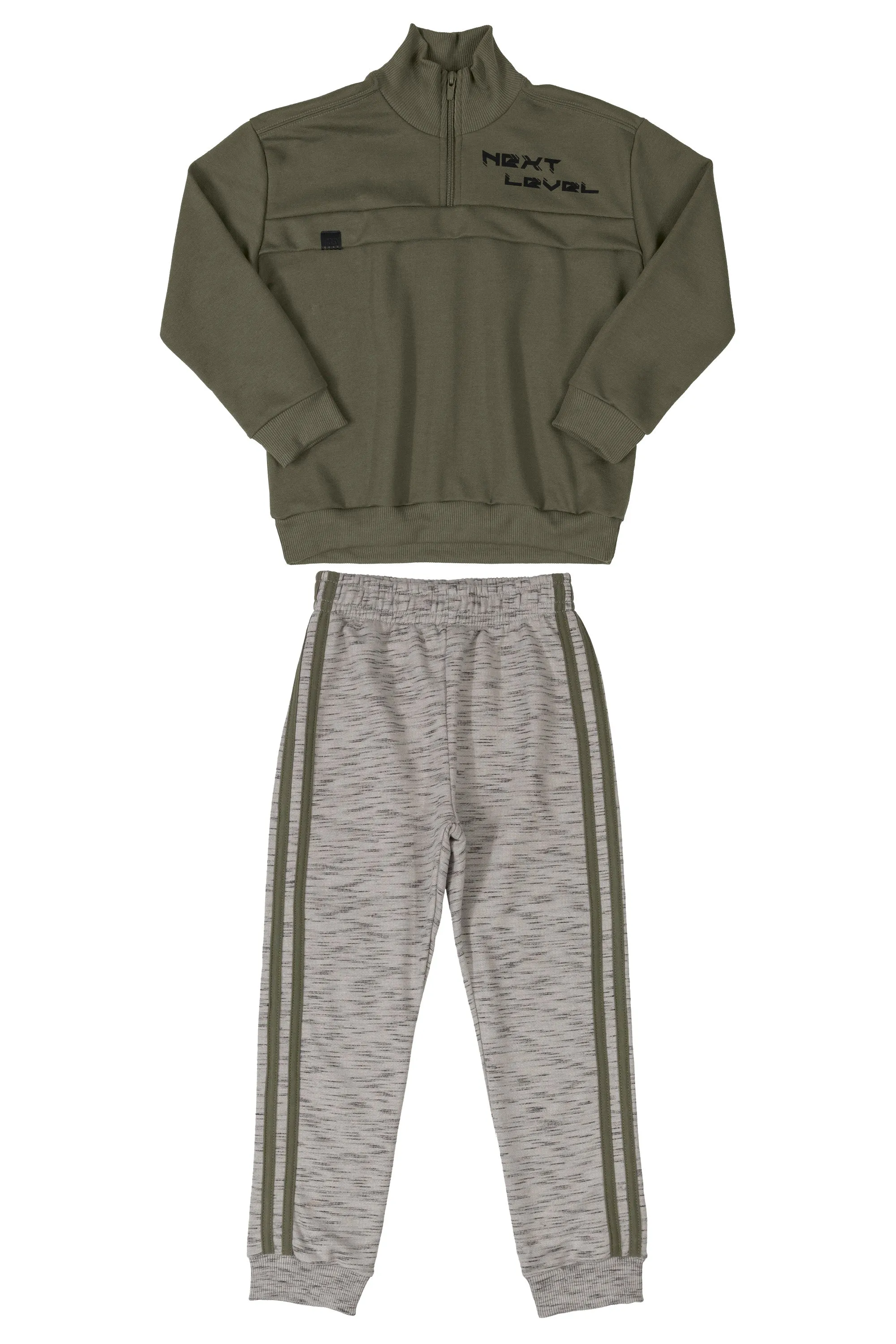 3D Stamp Sweatshirt & Joggers