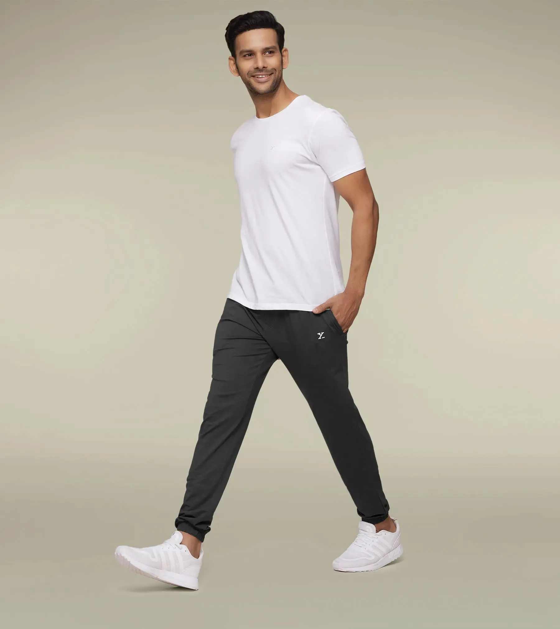 Ace Modal-Cotton Joggers Graphite Grey