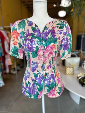 A.J. Bari Sequin Jacket