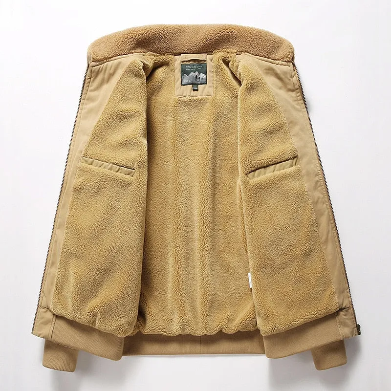 Angelo Ricci™ Fleece Windproof Tactical Military Jacket