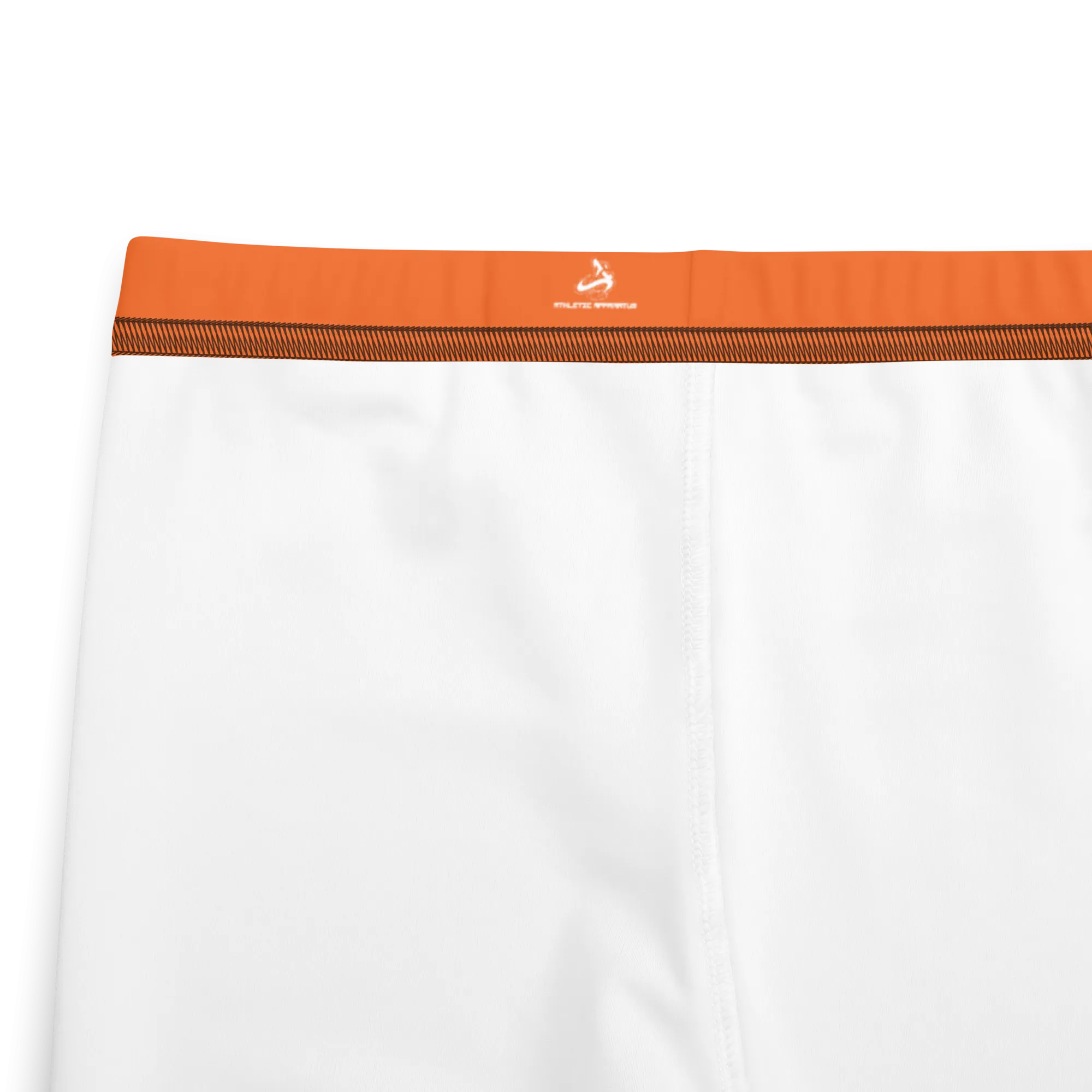Athletic Apparatus Orange White logo V2 Youth Leggings