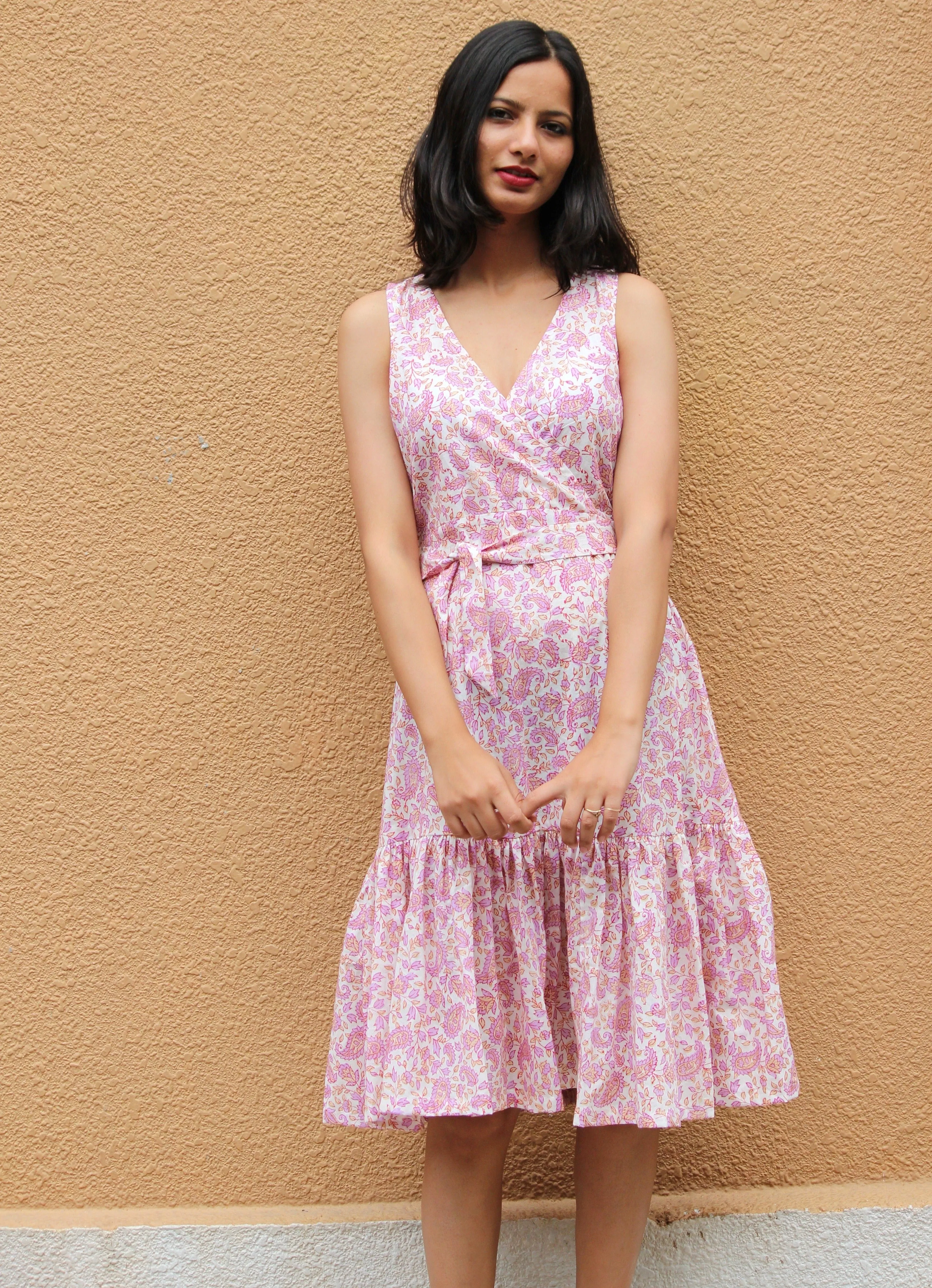 Belle Tiered Midi Dress