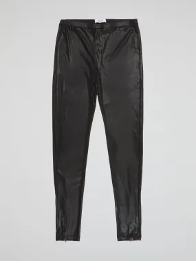 Black Leather Pants