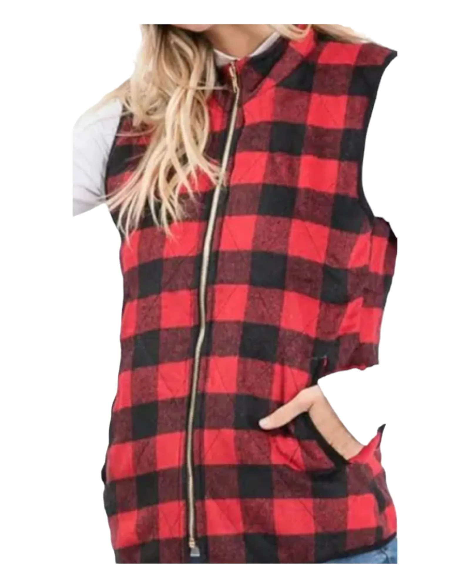 Buffalo Plaid Vest