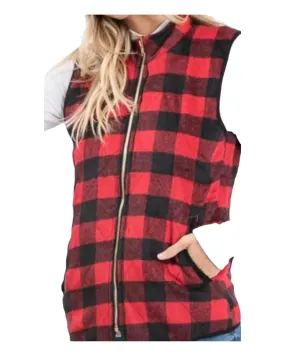 Buffalo Plaid Vest