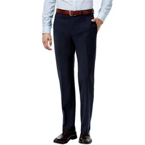 Calvin Klein Mens Slim fit Dress Pants 38 / 30 Navy Blue Solid