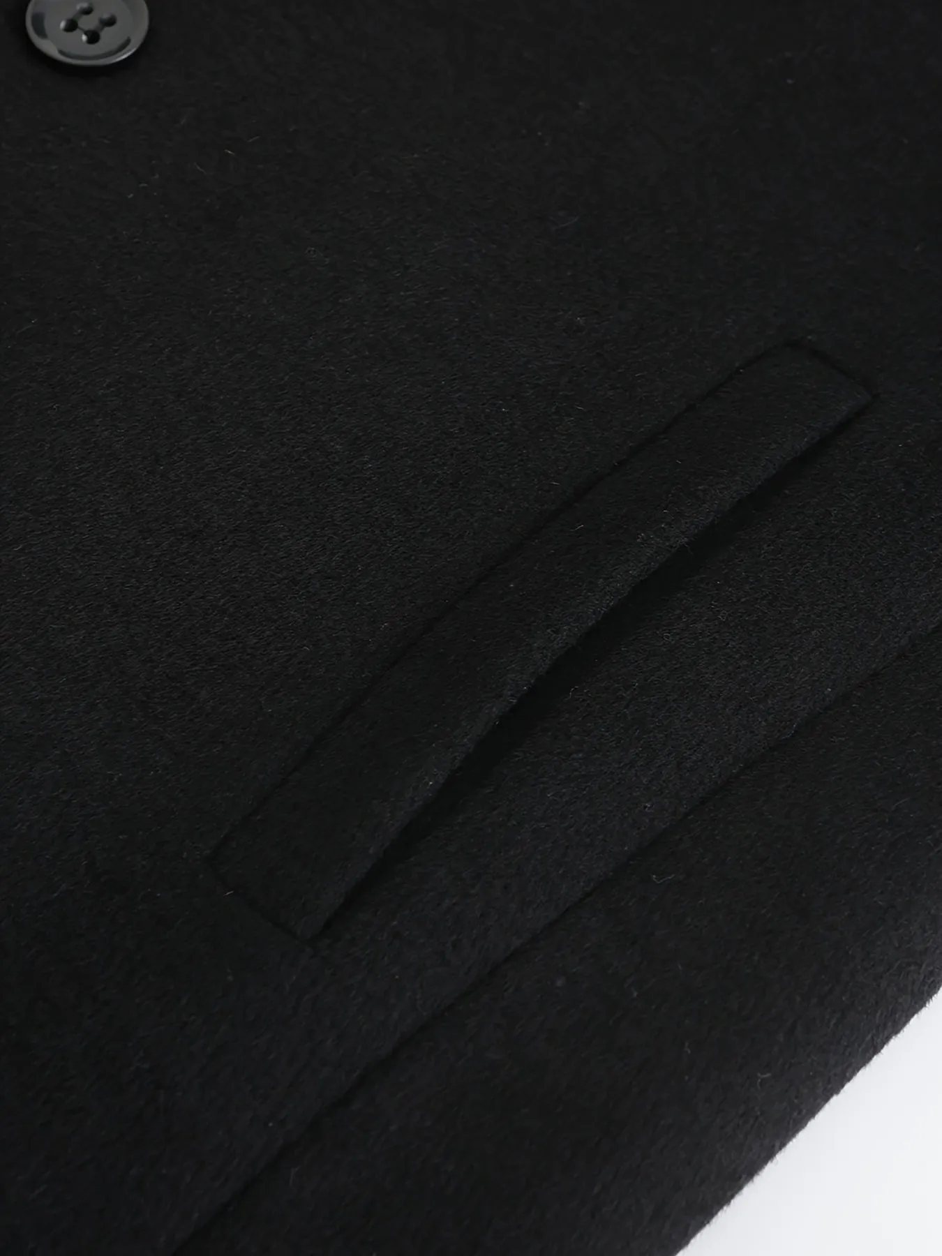 Coatify - Heren Enkelknoop Blazer van Wolmix met Ingesneden Revers