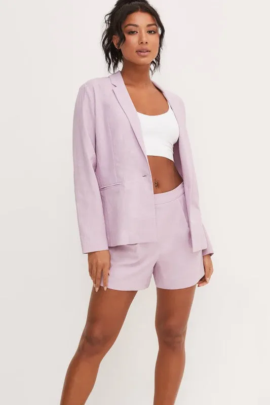 DEGREE Pocket Woven Blazer Jacket