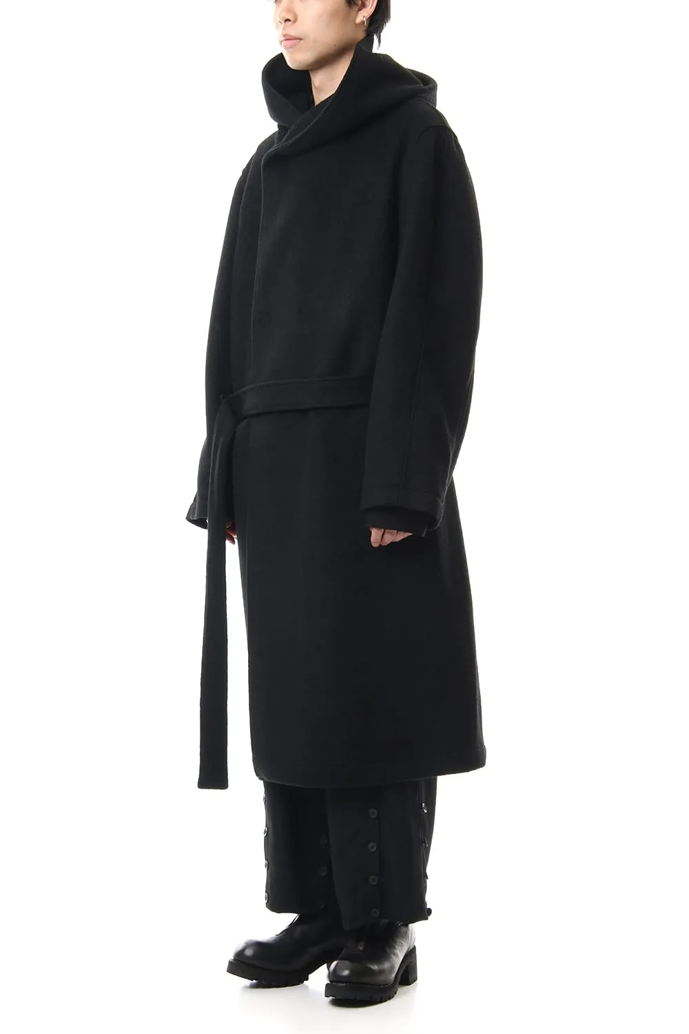 Double Breasted Hood Coat