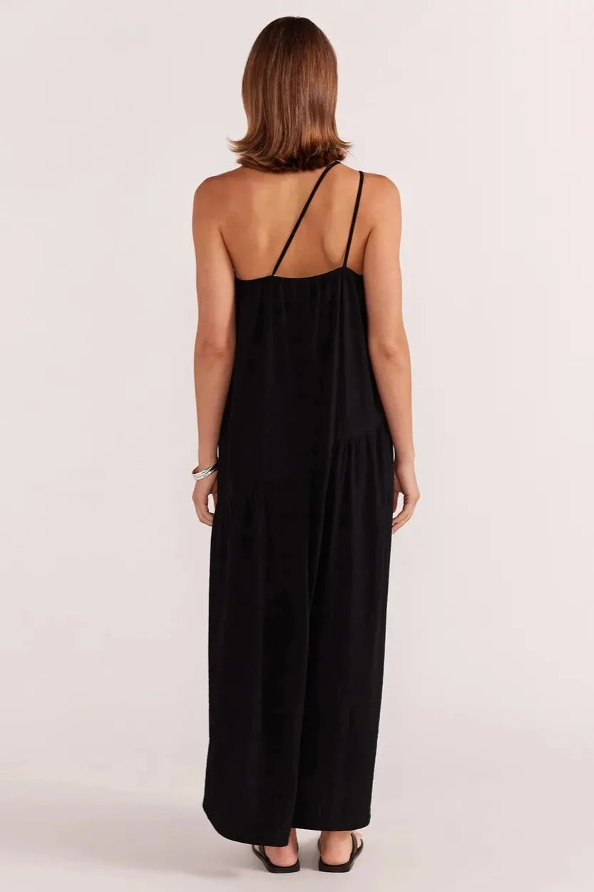 EVA ONE SHOULDER MAXI DRESS