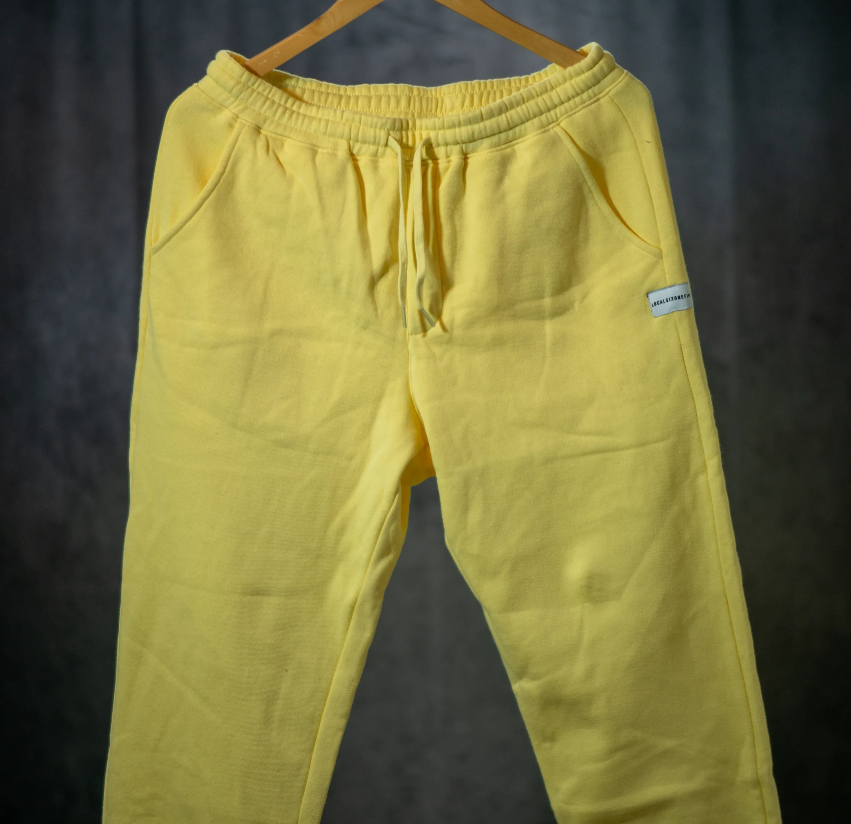 Gold Midweight Fleece Joggers