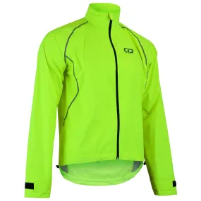 Hi Vis Waterproof and Windproof Lightweight Cycling Jacket
