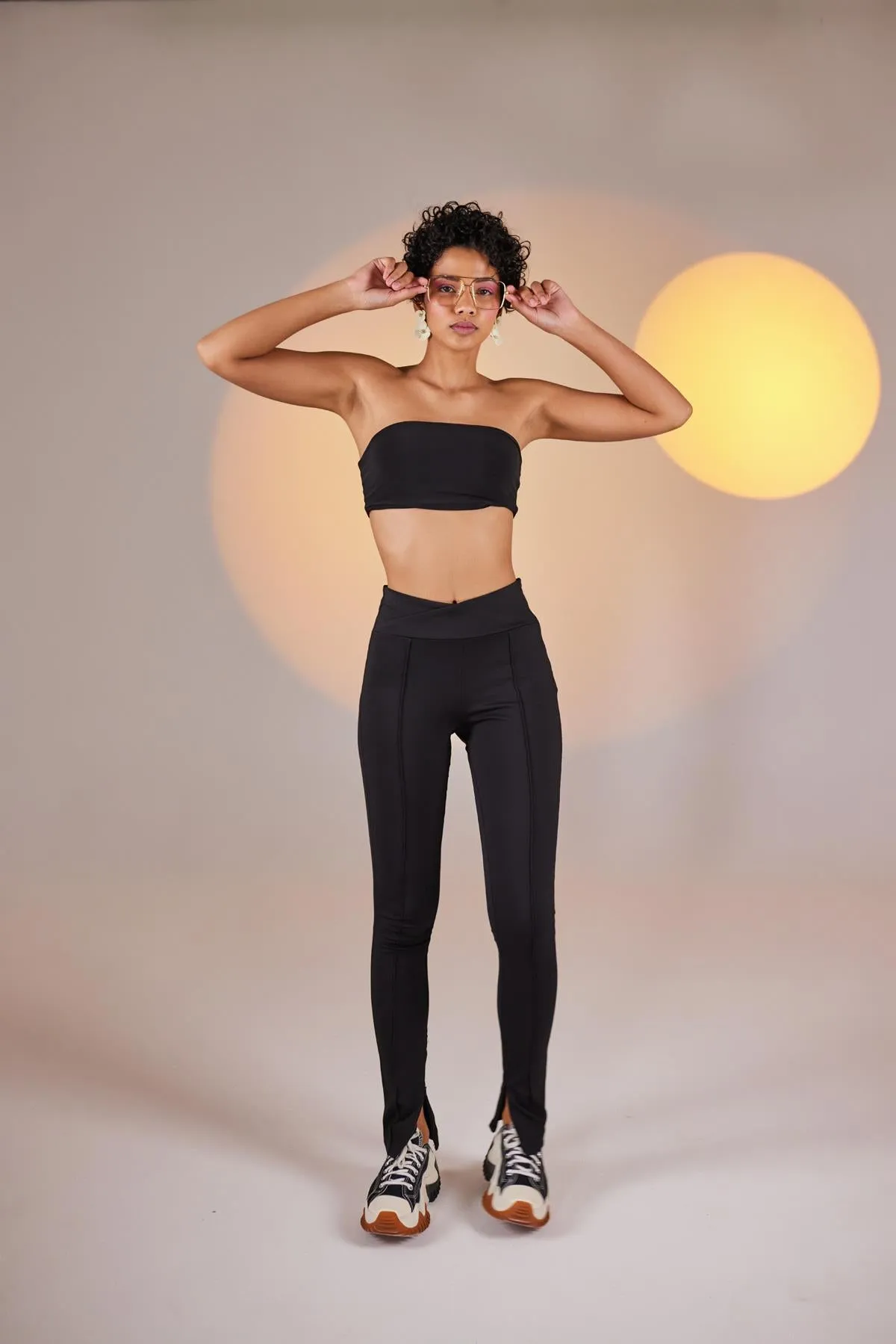 HLLY Women Lena Pants Black - Cascina