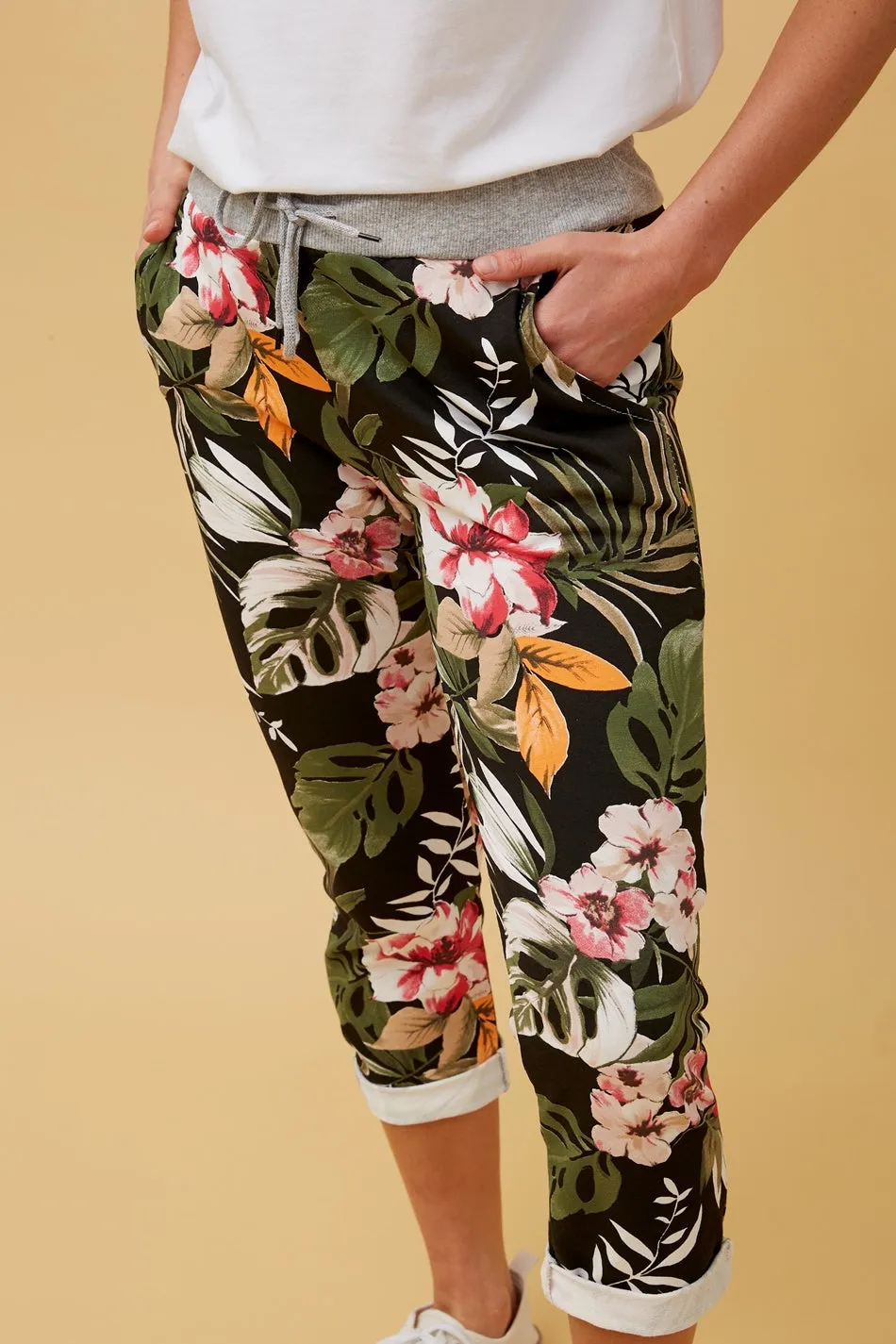 JANJA FLORAL JOGGER