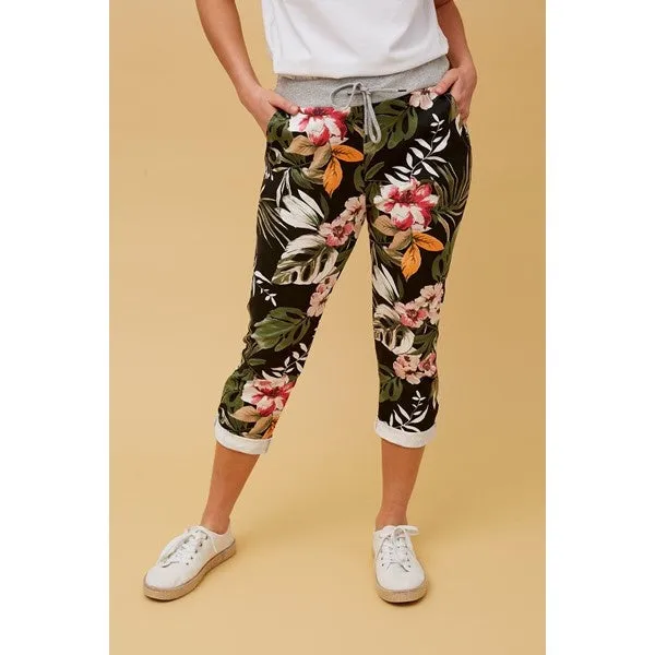 JANJA FLORAL JOGGER