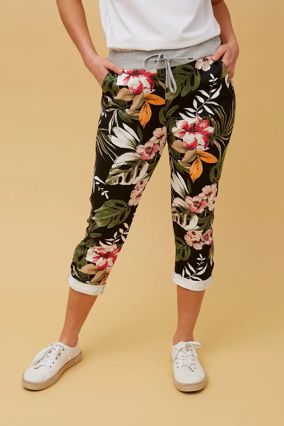 JANJA FLORAL JOGGER