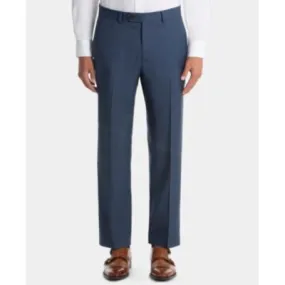 Lauren Ralph Lauren Mens Classic fit Dress Pants 32 / 32 Blue Solid Stretch
