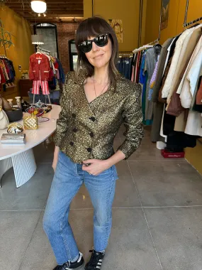 Lillie Rubin Gold Blazer