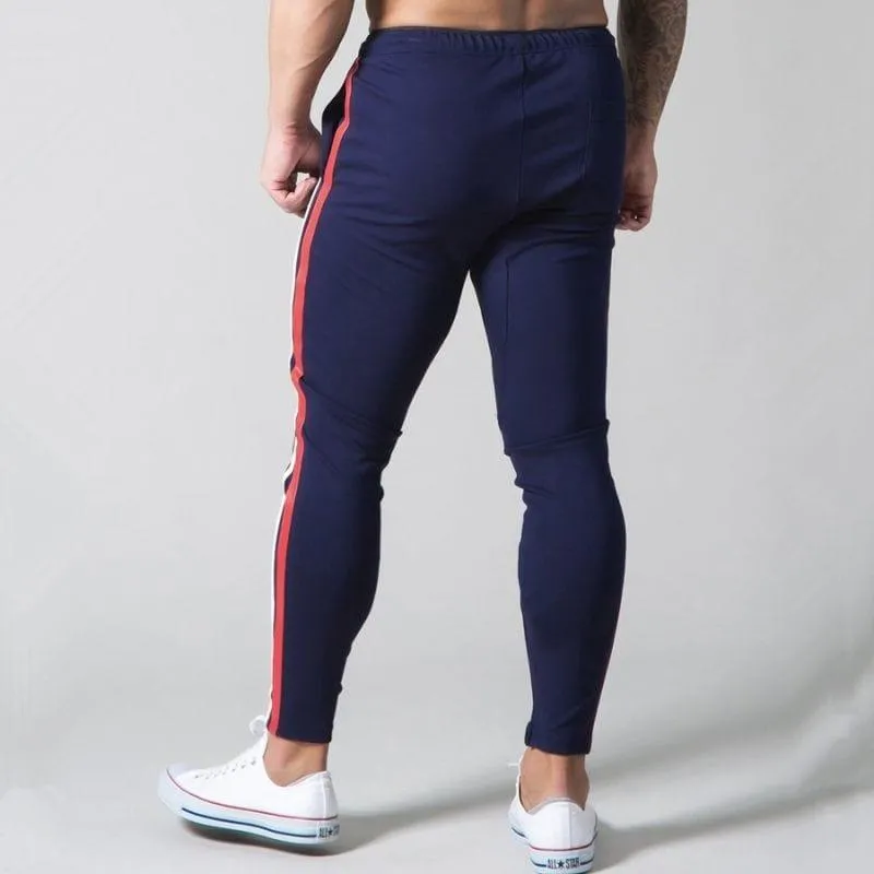 LYFT Stripes Casual Skinny Gym Joggers