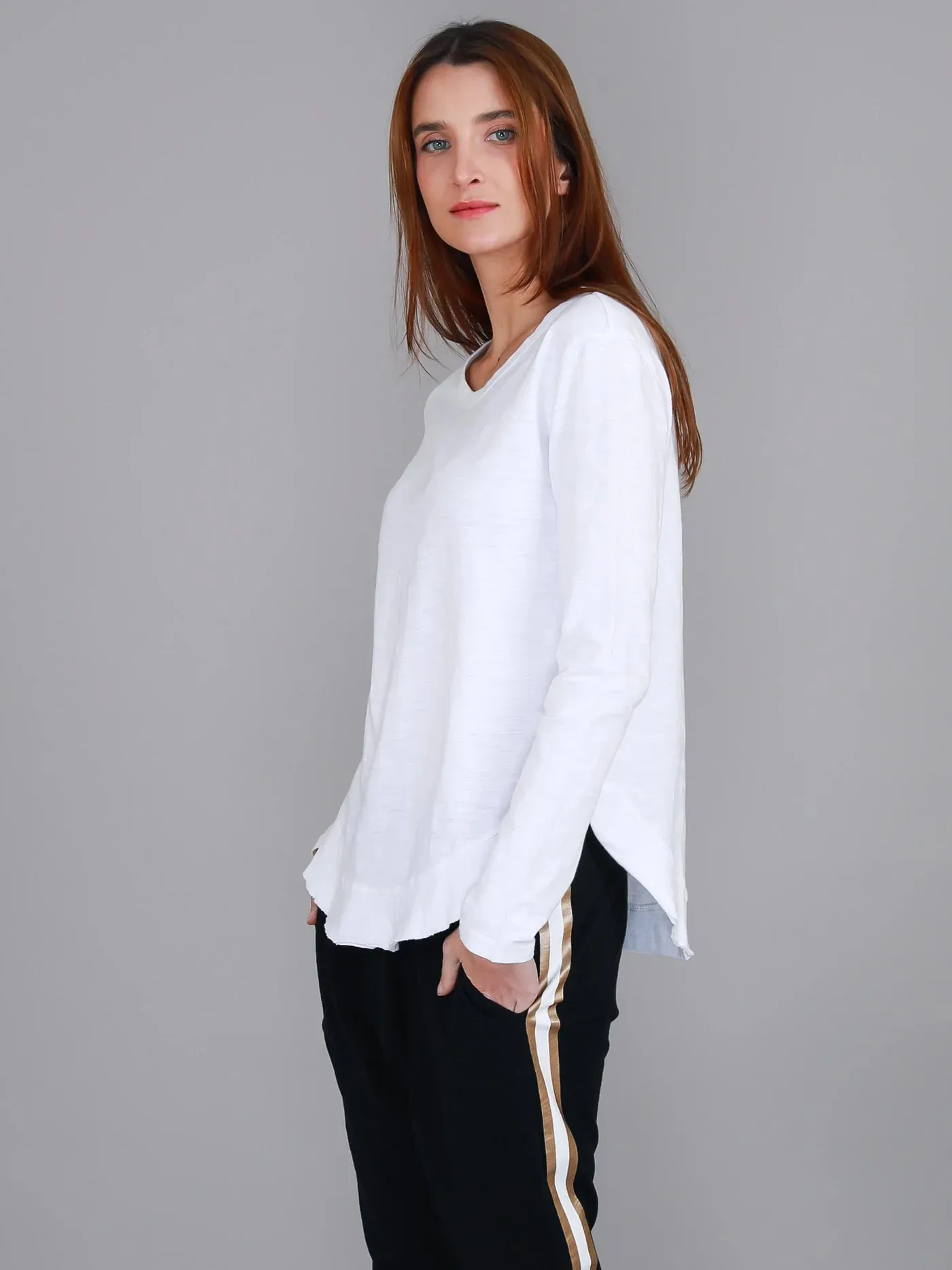Mosman Long Sleeved Tee (Plus Size)