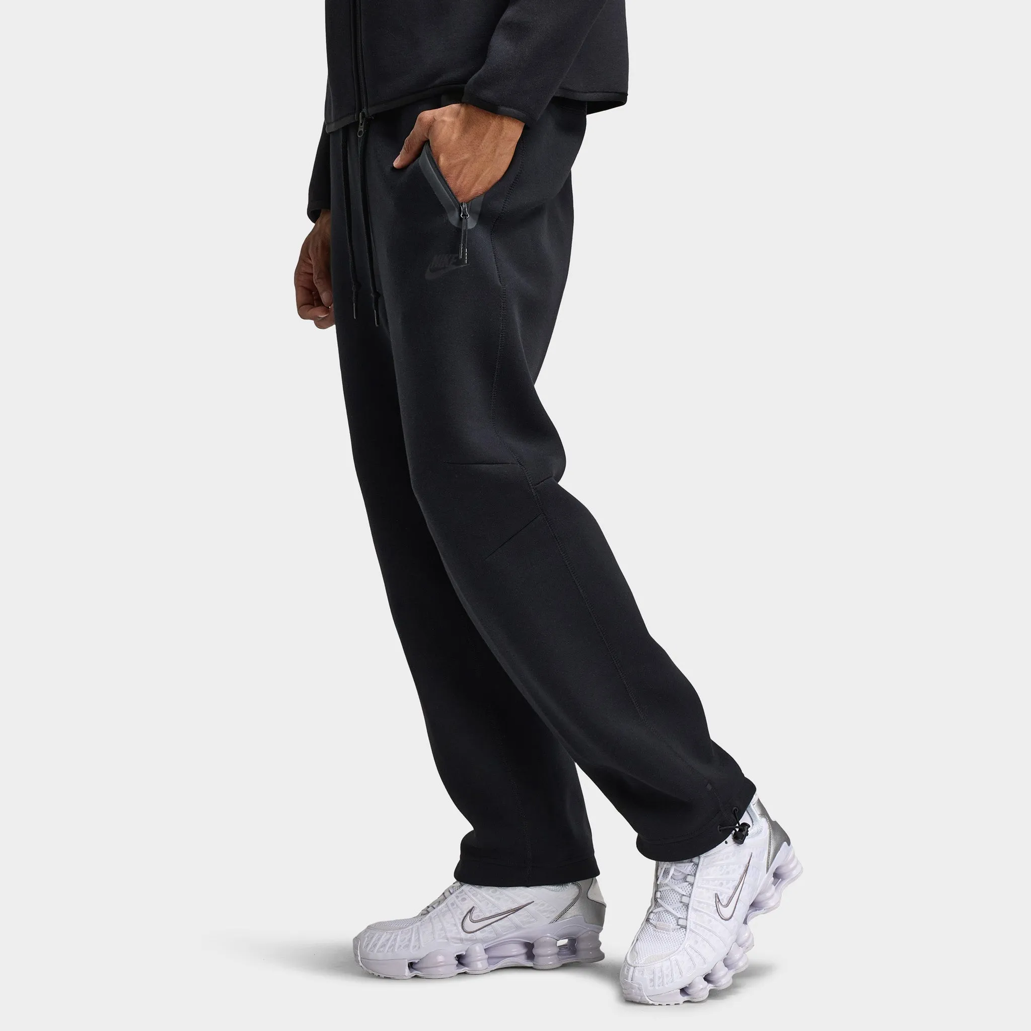 Nike Tech Fleece Open Hem Joggers Black / Black