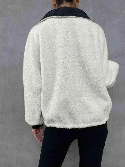 Outstanding Warmth Zip Up Fleece Jacket