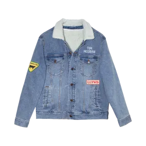 Patch Sherpa Denim Jacket