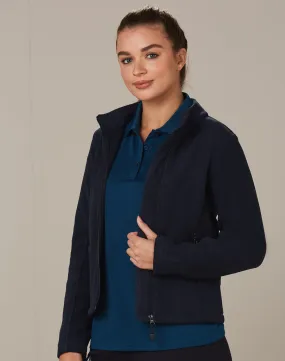 [PF08] ladies bonded P/F full zip jacket
