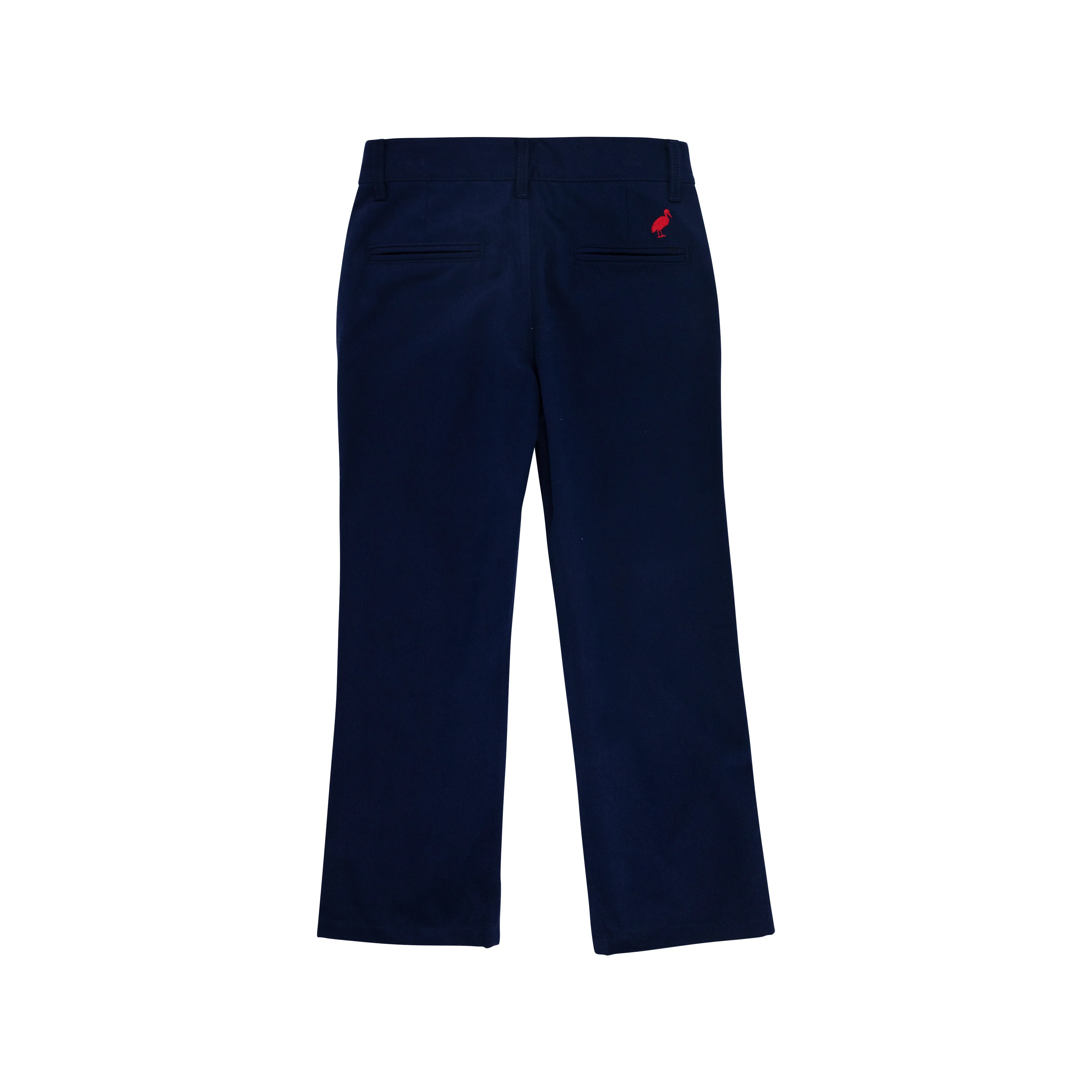 Prep School Pants - Nantucket Navy with Richmond Red Stork