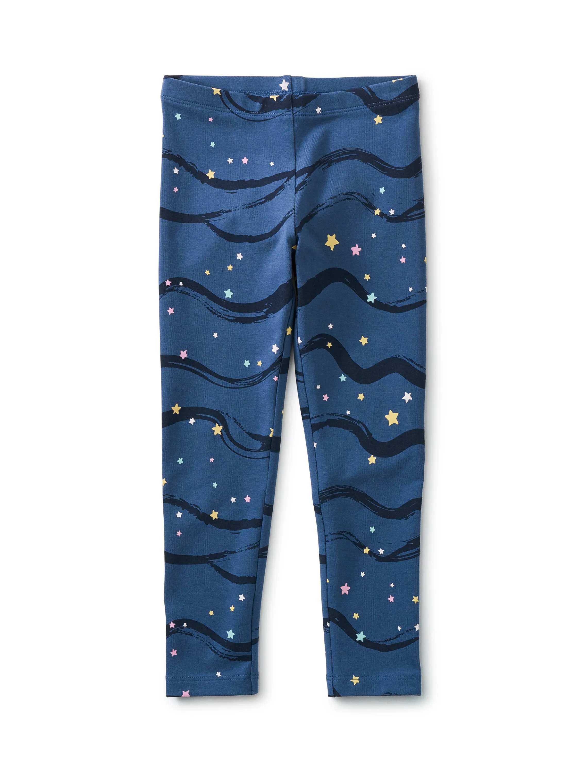 Printed Leggings- Aurora in Dark Blue