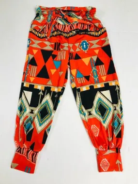 Red Navajo Track pocket pant