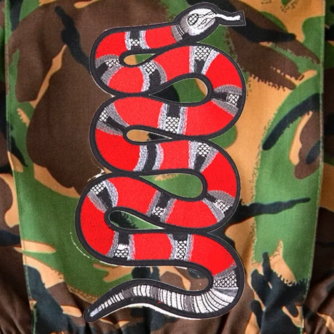 Red Snake Jumpsuit