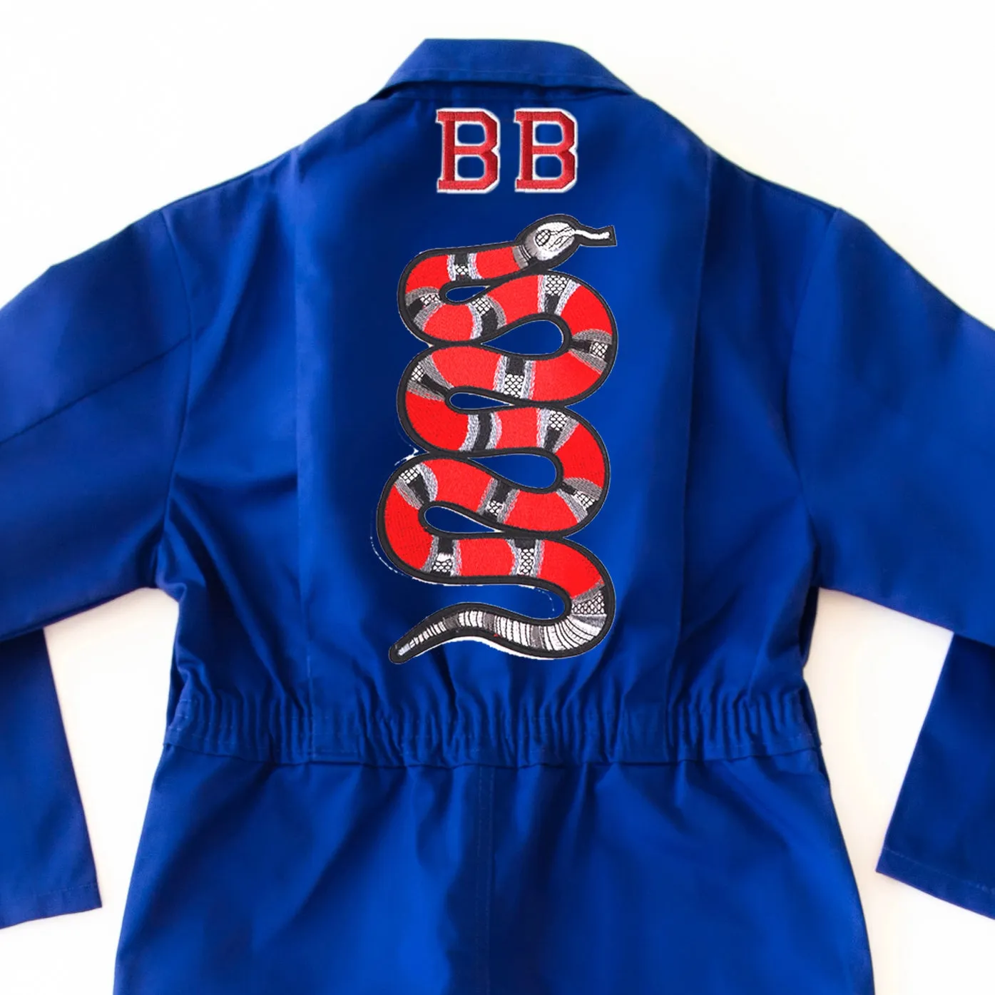 Red Snake Jumpsuit