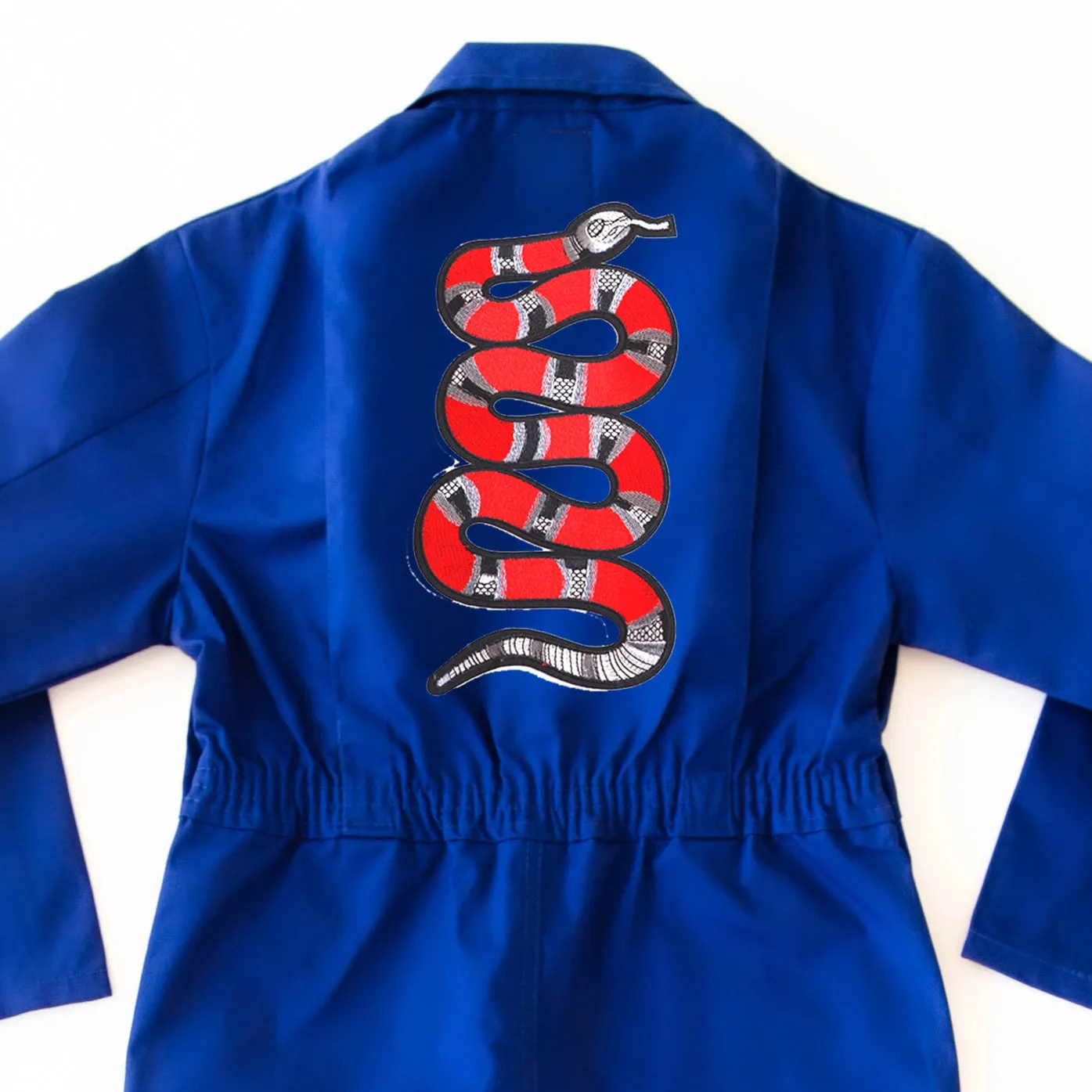 Red Snake Jumpsuit