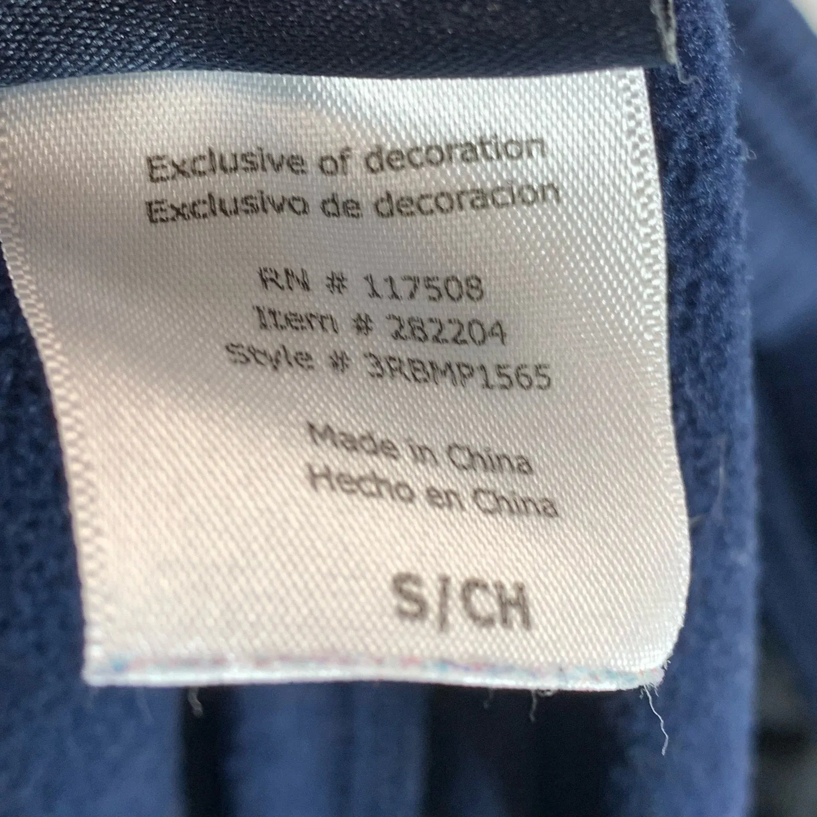 REEBOK Men's Dress Blue Relaxed-Fit Drawstring Cargo Fleece Jogger Pant SZ S