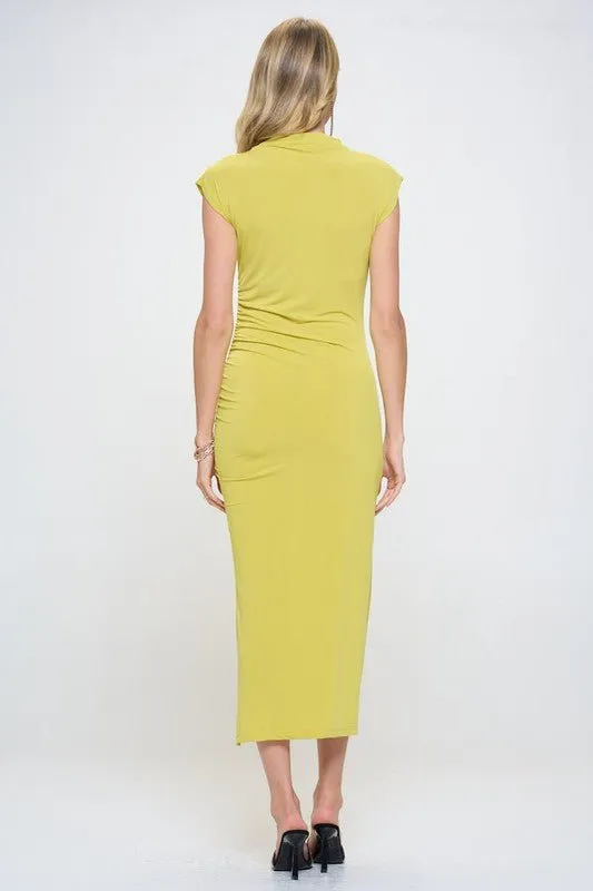 Ruched Bodycon Party Dress