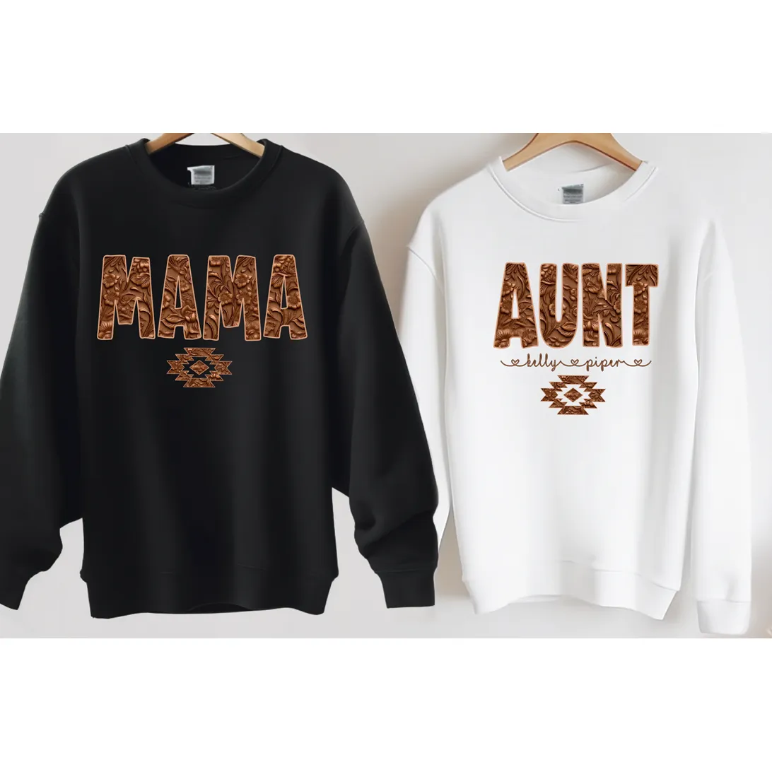 Sweatshirt or tee( lots of patterns) Aunt/mom/CUSTOM