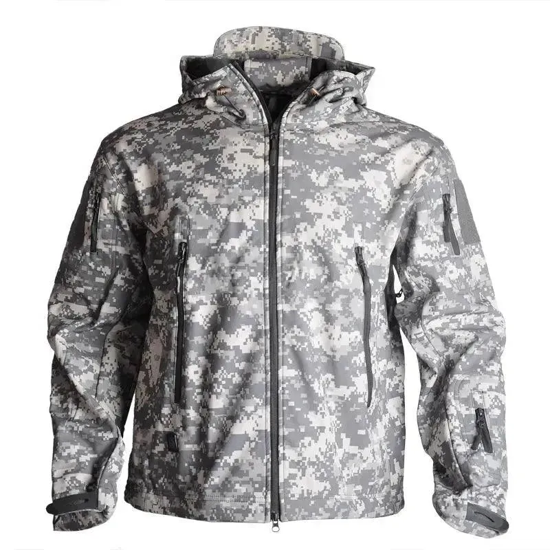 Tactical Waterproof Fleece Jacket for Men