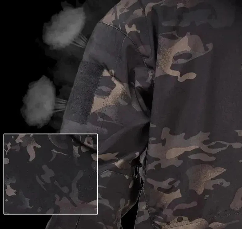 Tactical Waterproof Fleece Jacket for Men