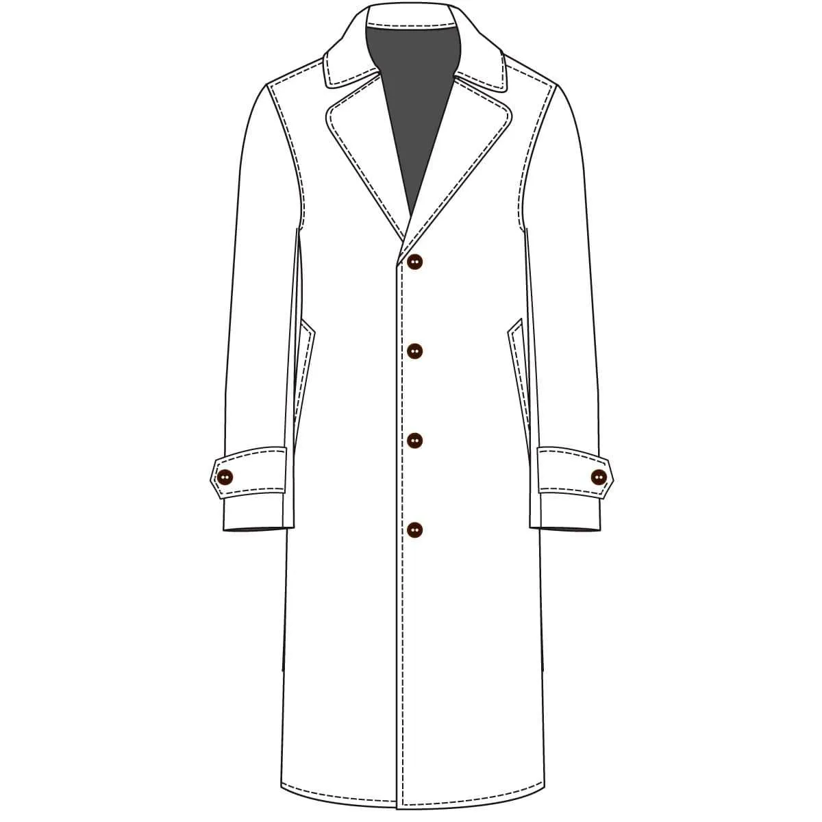 The Stately Overcoat | Mauve Herring