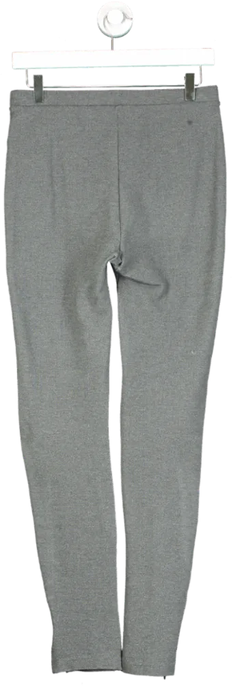 Totême Grey Zip Leggings UK M
