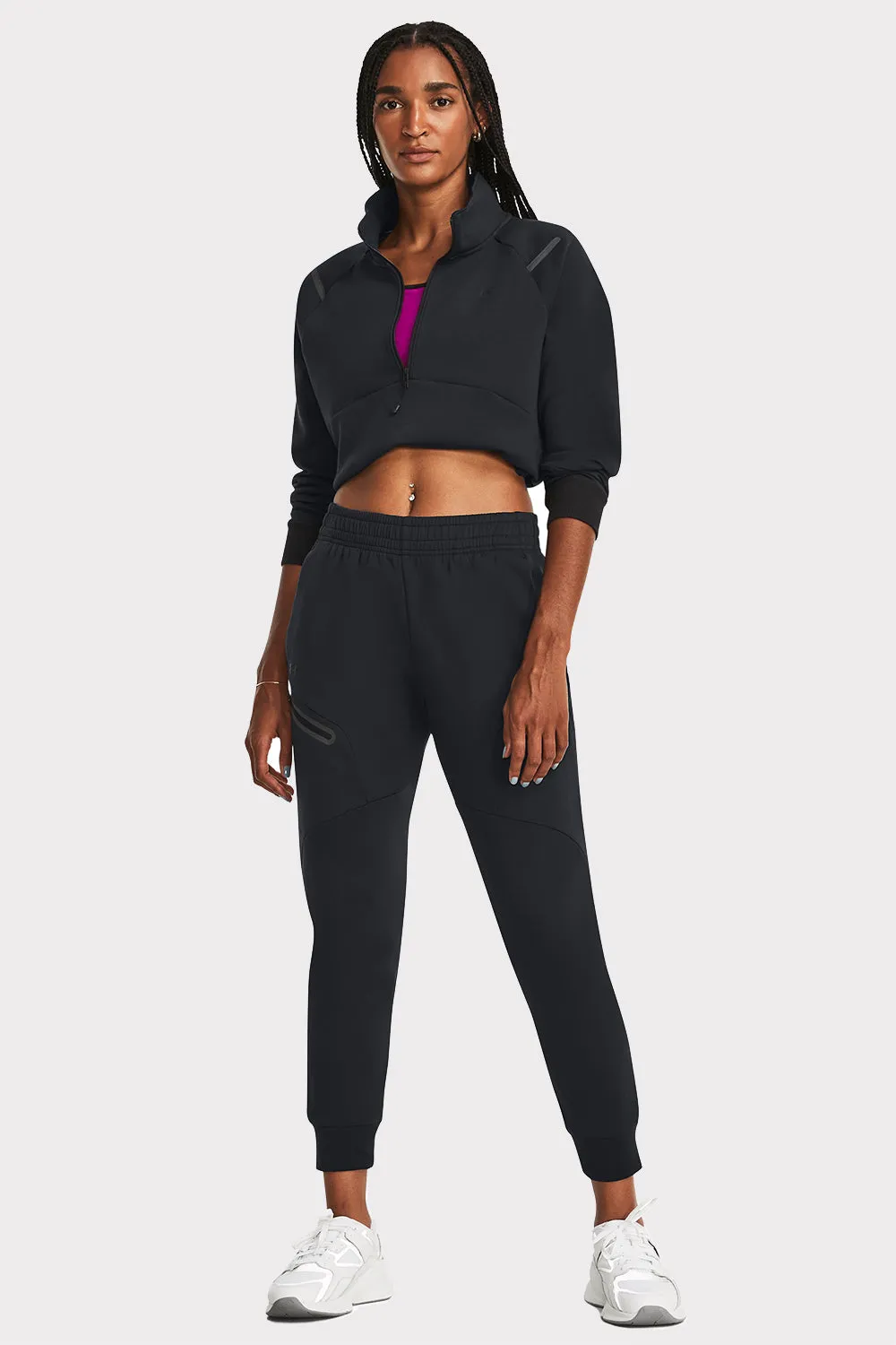 UA Unstoppable Flc Jogger - Black