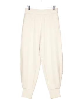 Varley Beige Allen Stretch Jersey Joggers UK M