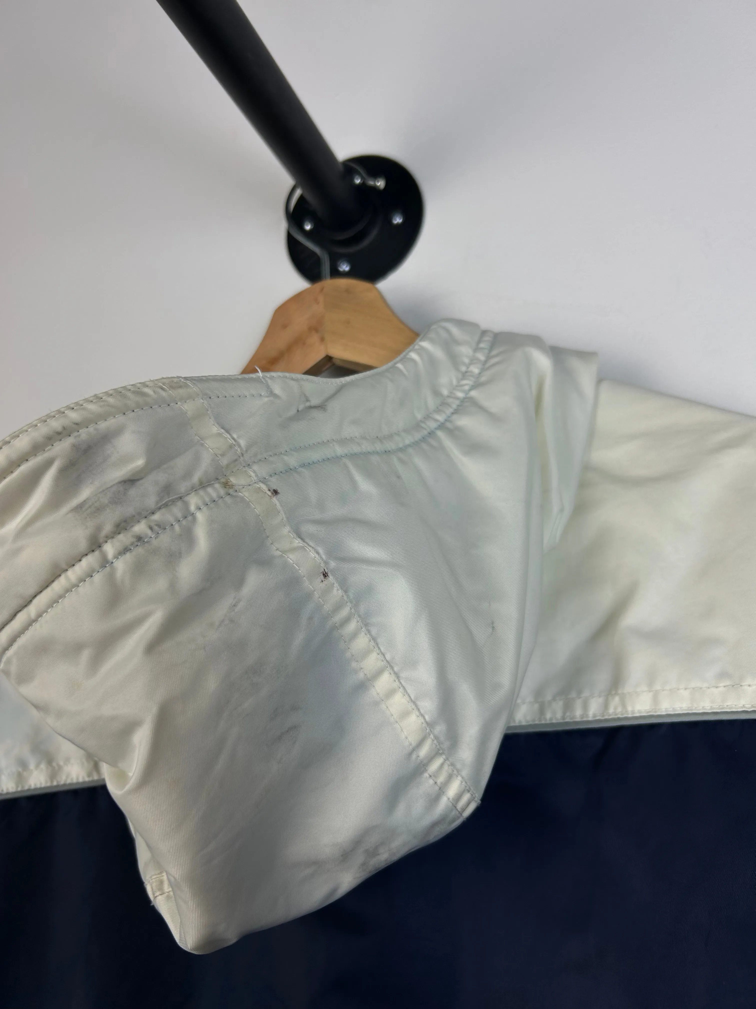 Vintage Y2K Nike Swoosh Navy Hooded Jacket