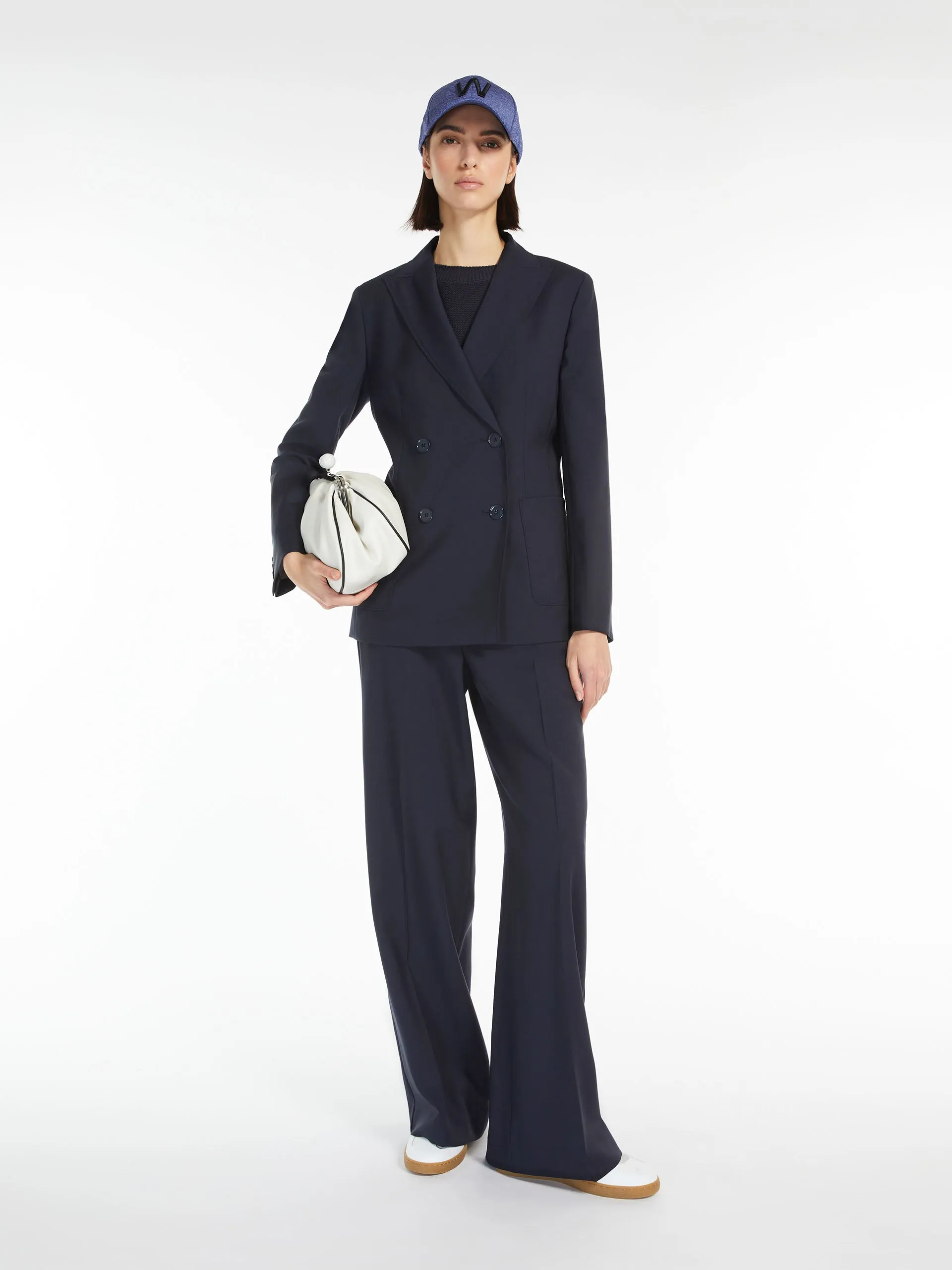 Weekend Max Mara Nervoso Blazer - Navy