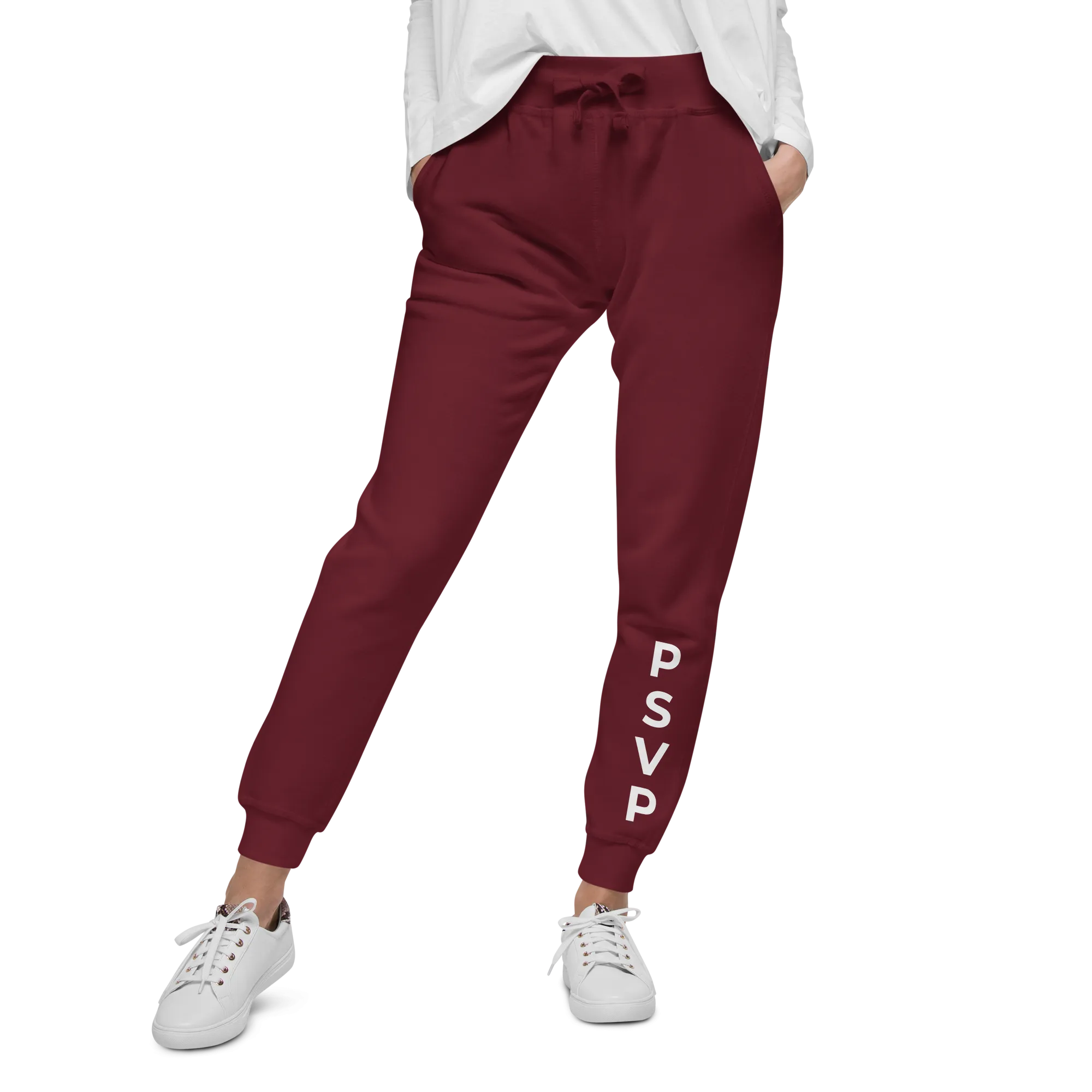 Women's Maroon Sweatpants - PSVP