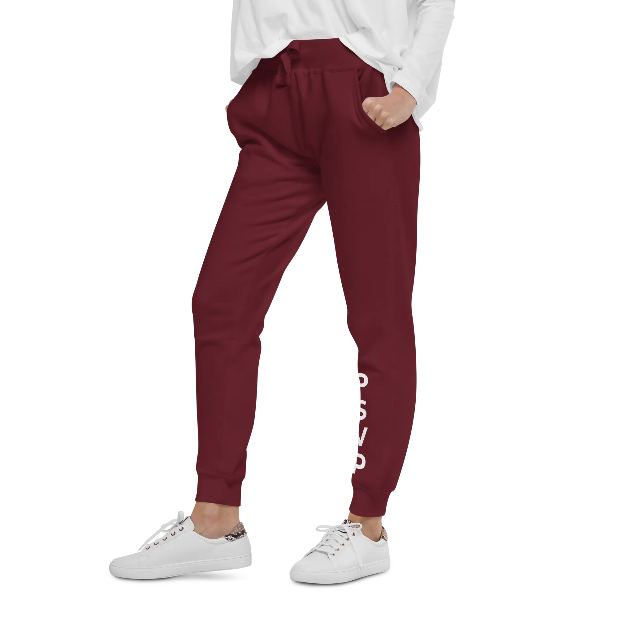 Women's Maroon Sweatpants - PSVP