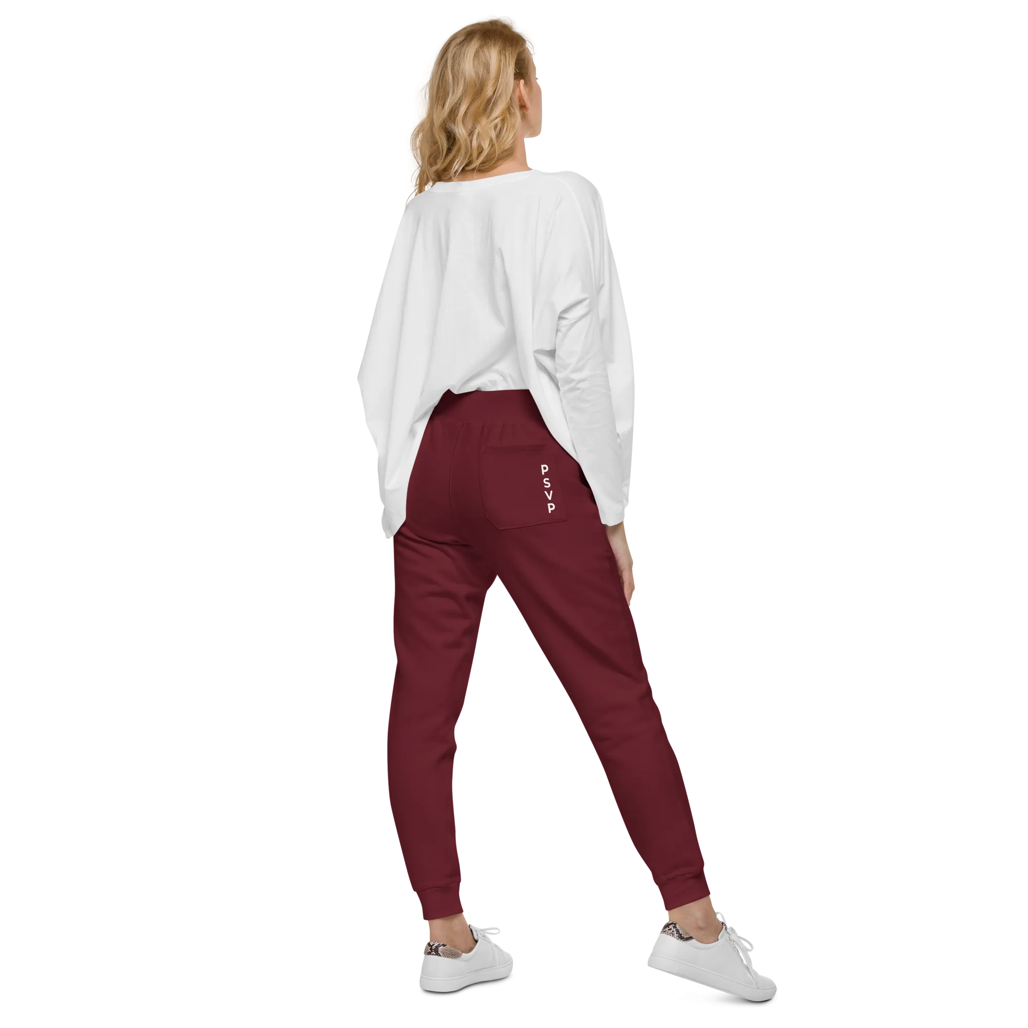Women's Maroon Sweatpants - PSVP