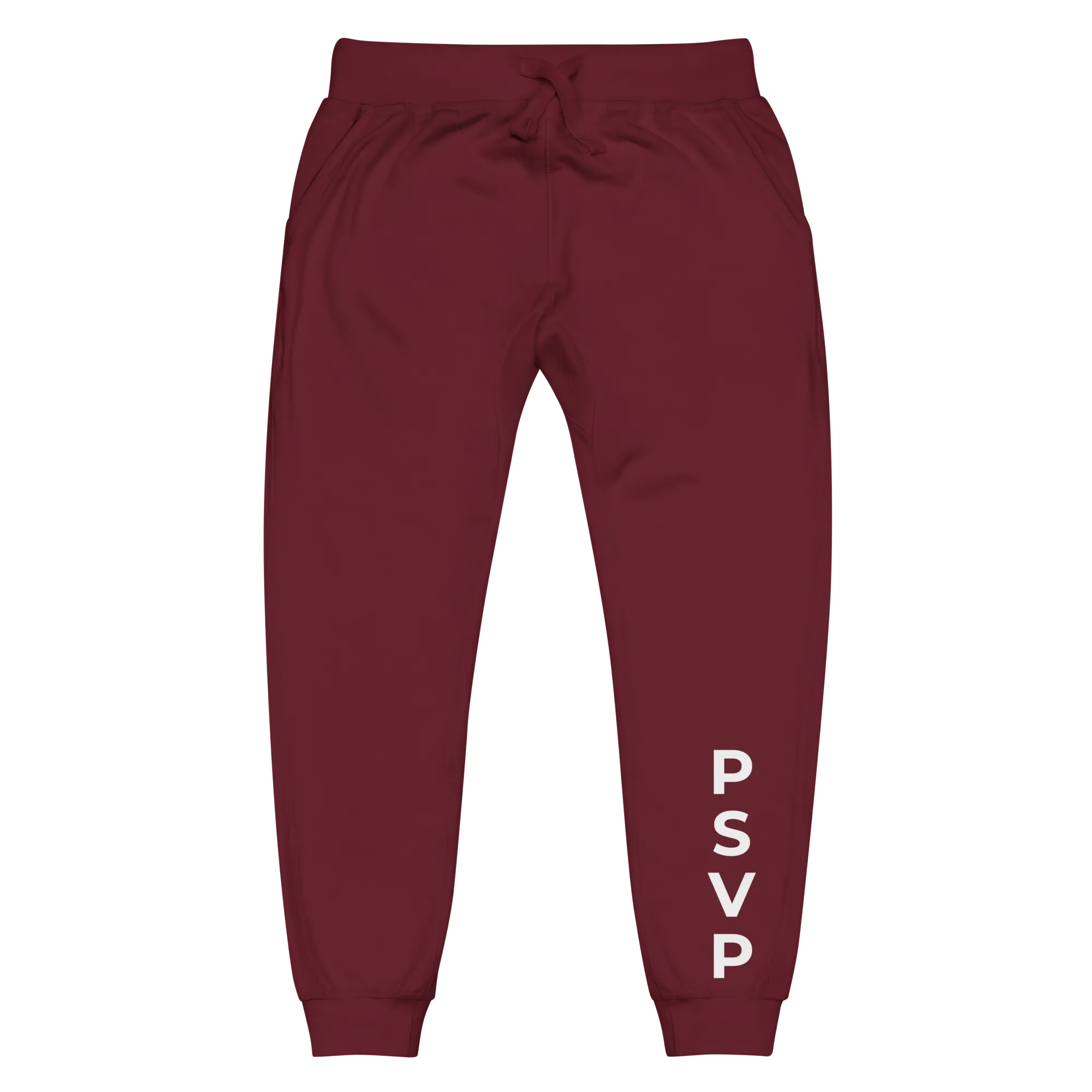 Women's Maroon Sweatpants - PSVP