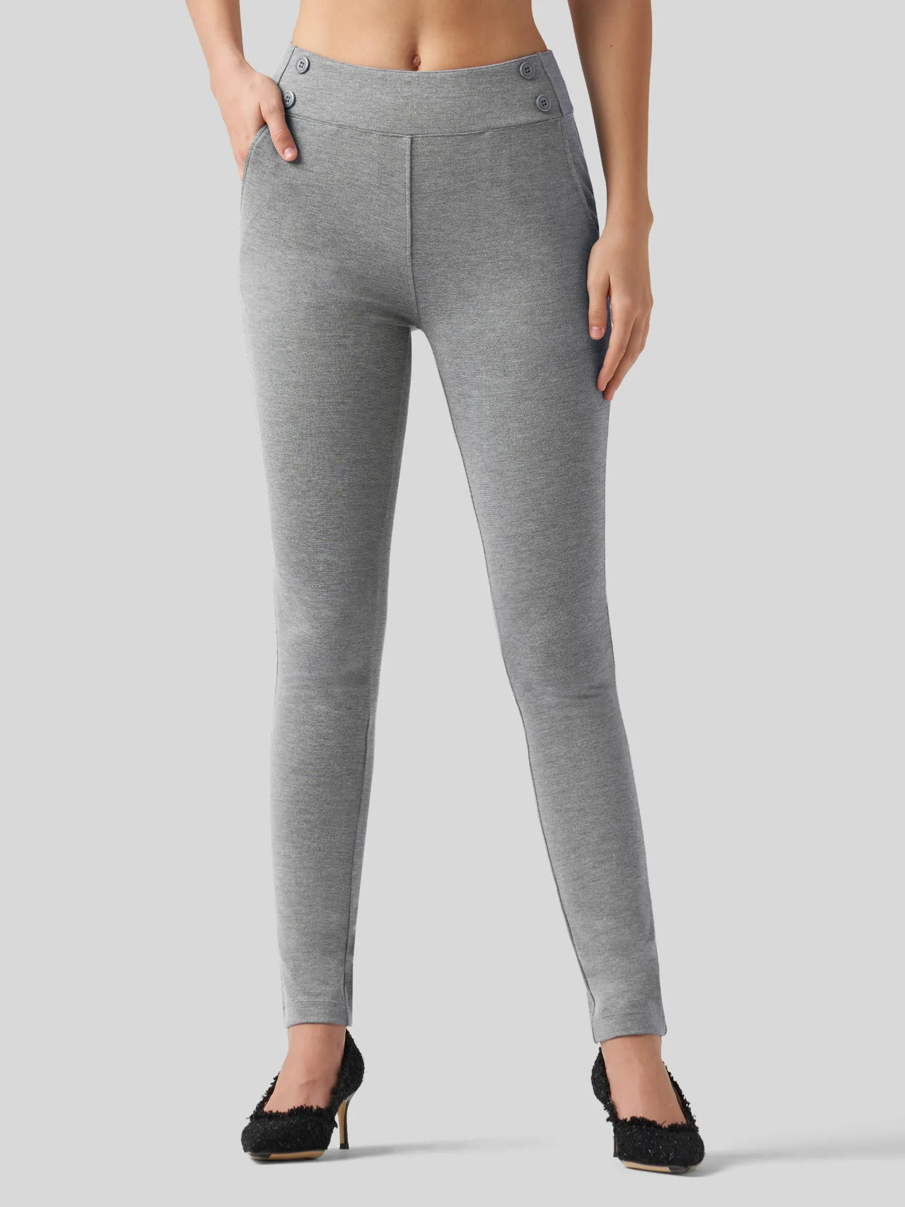 Women's Skinny Work Slacks 28 Inch